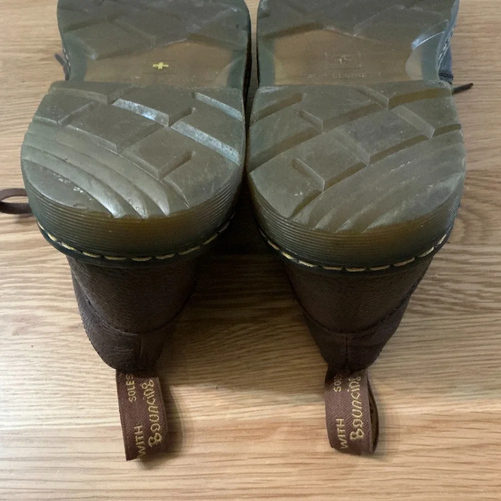 Dr. Martens Sussex Chukka Brown Leather‎ Slip-Resistant Work Boots, Men's US 11